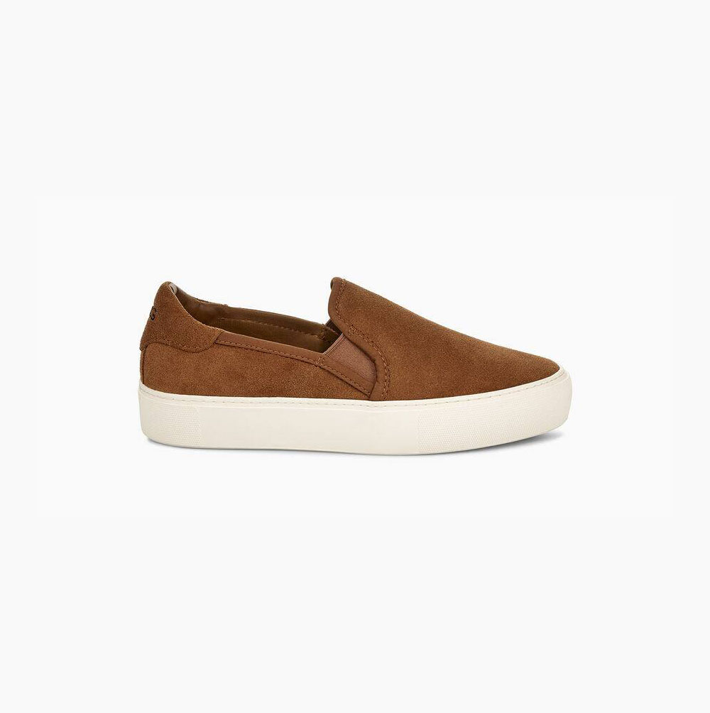 UGG Jass Suede - Joggesko Dame - Brune (NO-W036)